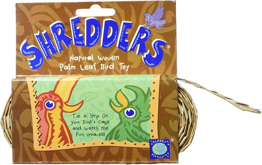 Planet Pleasures Shredders Straight Natural Bird Toy - Image 2