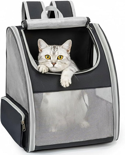 Cat Backpack Carrier for Small Dogs and Cats Fit Up to 15 Lbs, Small Dog by Conlun