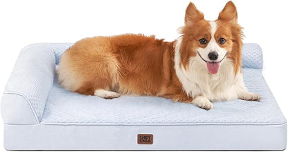 EHEYCIGA Large Dog Bed Memory Foam by EHEYCIGA