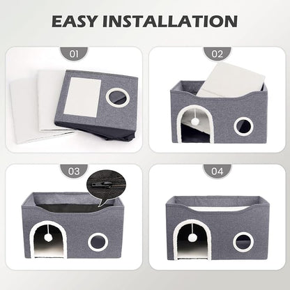 Heeyoo Cat House for Indoor Cats - Image 6