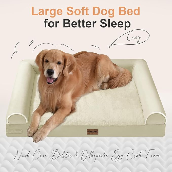 Medium Large Dog Bed Orthopedic Washable: Beds Bolster Medium Large Sized Dog - Image 2
