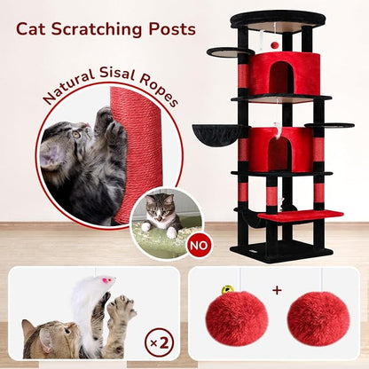 Globlazer Gothic Corner Cat Tree Tower - Image 6