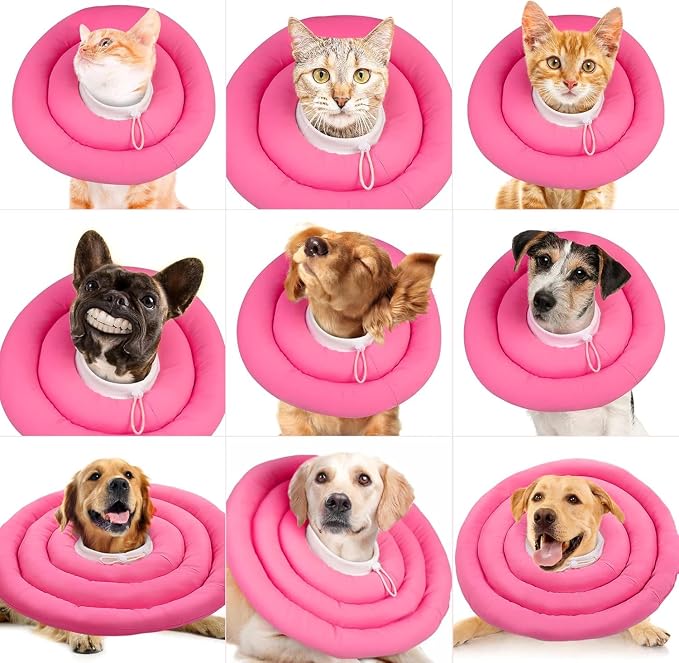 IDOMIK Dog Recovery Collar, Waterproof Soft Dog Cone After Surgery, Comfy - Image 8