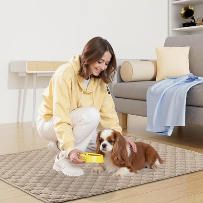 Smiry Waterproof Dog Bed Cover Blanket, Soft Reversible Pet Blanket, Washable - Image 5