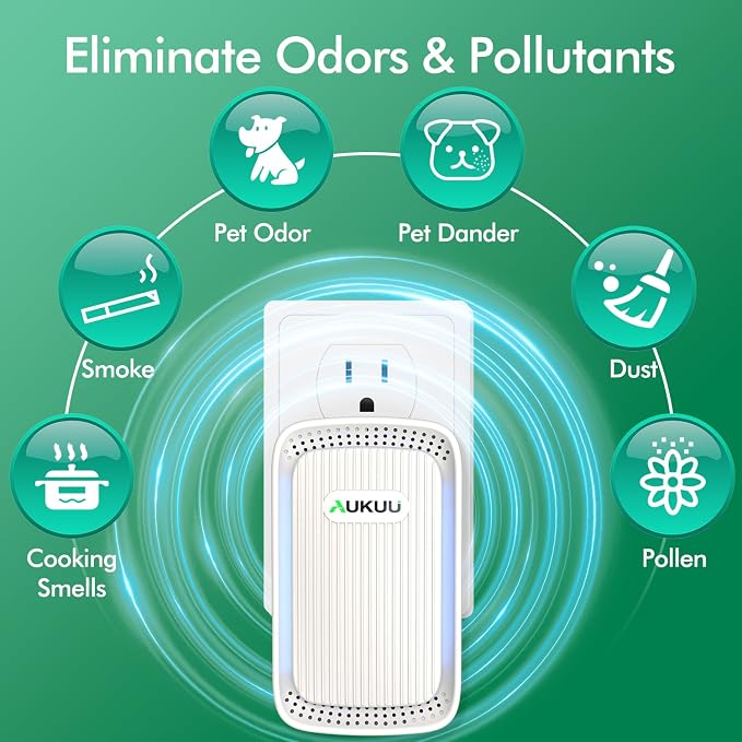Air Ionizers (4 Pack）- Plug In Negative Ion Air Purifiers - Image 3