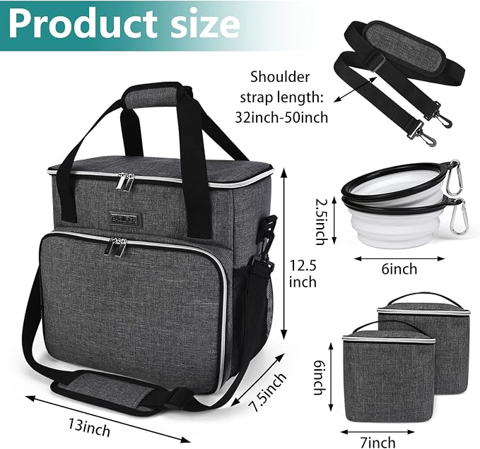 BAGLHER Dog Travel Bag, Pet Travel Bag, - Image 3