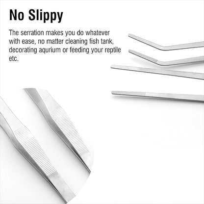 2Pcs 15 inch Extra Long Rustproof Tweezers - Image 5