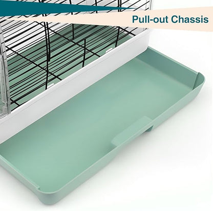 Travel Bird Cage Carrier, Portable Travel Parrot Cage - Image 3