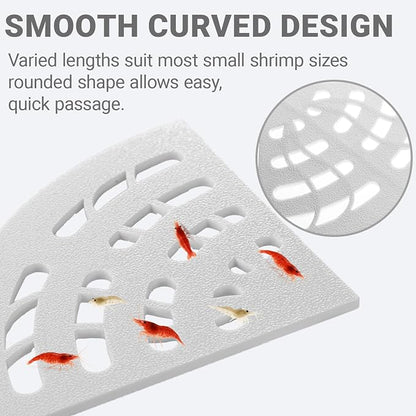 Shrimp Cave 2-Pack – Space-Saving Fan-Shaped Aquarium Cave Decor - Image 4