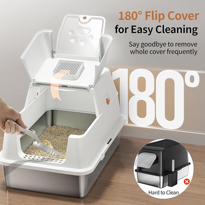 Stainless Steel Cat Litter Box - Image 2