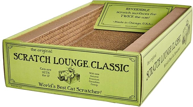 Scratch Lounge Cardboard Cat Scratcher & Lounger - Image 3