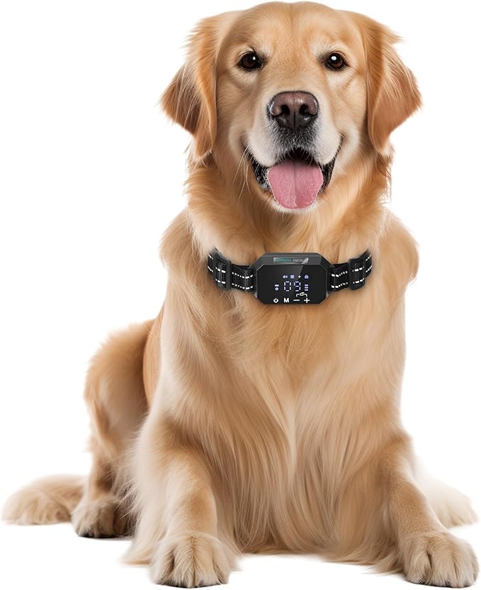 Furthrive GPS Dog Collar, Wireless Dog Fence 100–3280 ft Circular Boundary by Freeze2Trim