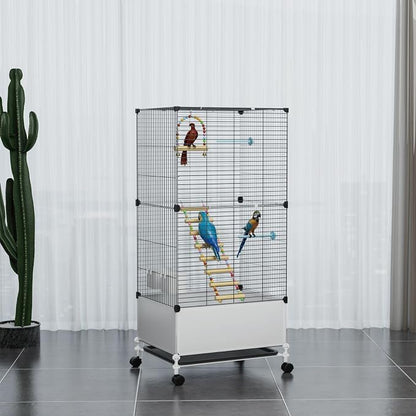 Big Flight Bird Cage, Wide Birdcage - Image 8
