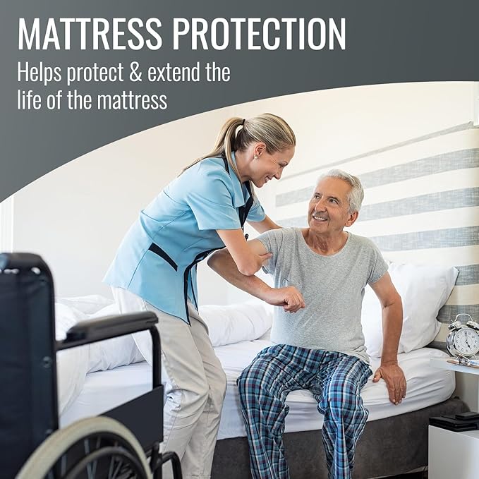 DMI Queen Size Waterproof Mattress Protector - Image 4