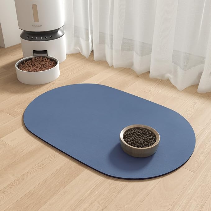 Absorbent Dog Food Mat-Dog Cat Mat by MontVoo