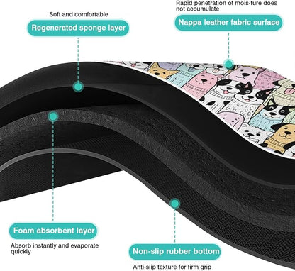 Pet Feeding Mat for Floors Waterproof Dog Mat for Food and Water Absorbent - Image 6