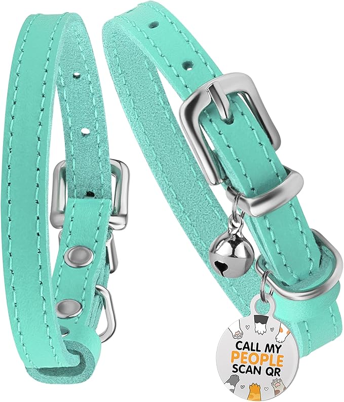 BRONZEDOG Leather Cat Collar - Image 6