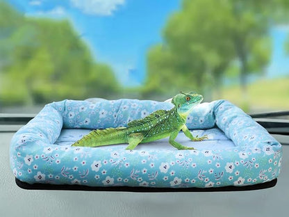 Bearded Dragon Travel Carrier, Lizard Car Hammock, Small Animal Carrier Bed - Image 4