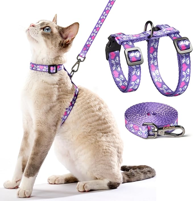 Cat Harness and Leash Set by PetThem