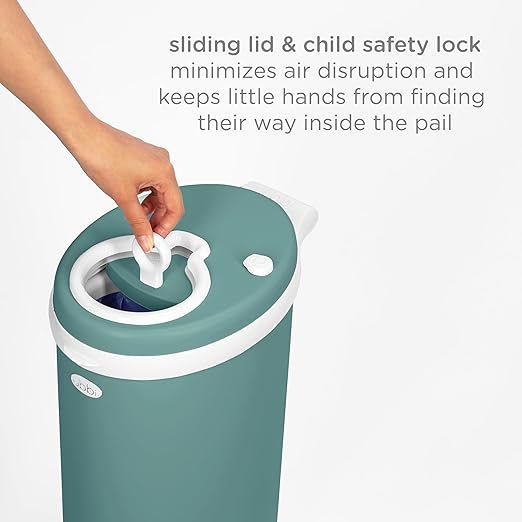 Ubbi Stainless Steel Diaper Pail, Odor Locking, No Special Bag Required - Image 6