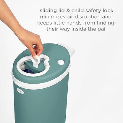 Ubbi Stainless Steel Diaper Pail, Odor Locking, No Special Bag Required - Image 6