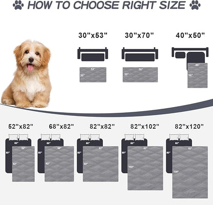 Smiry Waterproof Dog Bed Cover Blanket 82x102, Soft Reversible Pet Blanket - Image 6