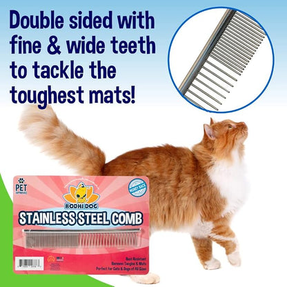 Bodhi Dog Stainless Steel Comb & Shampoo Brush - Image 5