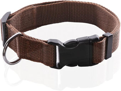 Adjustable Nylon Dog Collar, pet Collar 1 Inch 3/4 Inch 5/8 Inch Wide, by TAIDA
