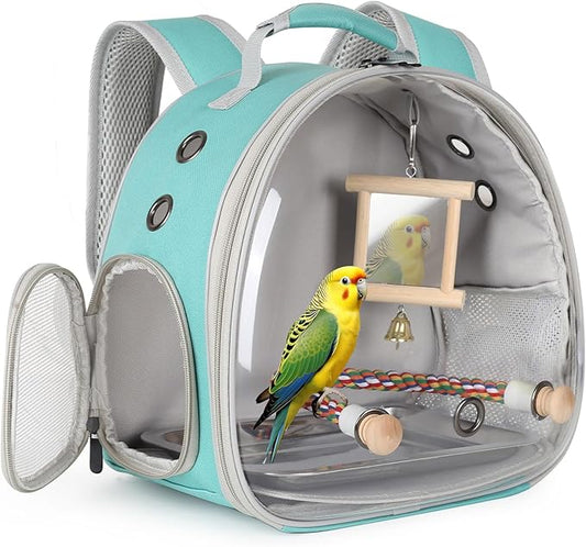 Parrot Travel Carrier Bubble Window Backpack by Unknown