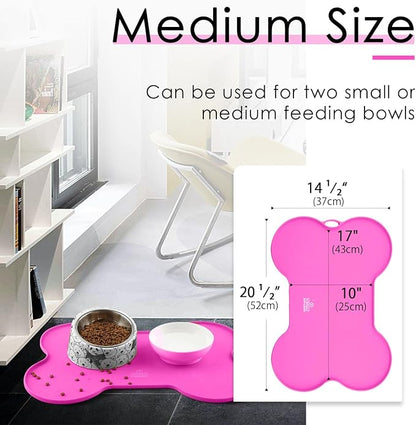 Super Design Dog Food Mat Dog Bowl Mat - Image 6
