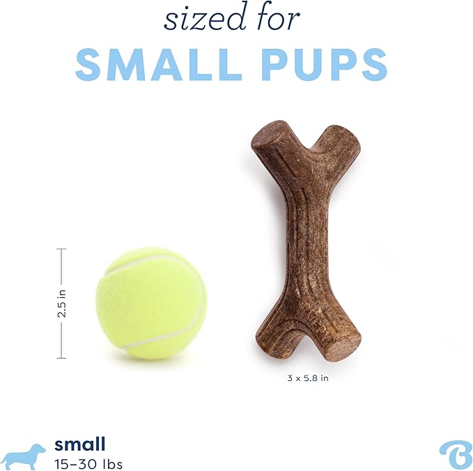 Benebone Puppy Maplestick Dog Chew Toy, Made in USA, Real Maple Wood Flavor - Image 4