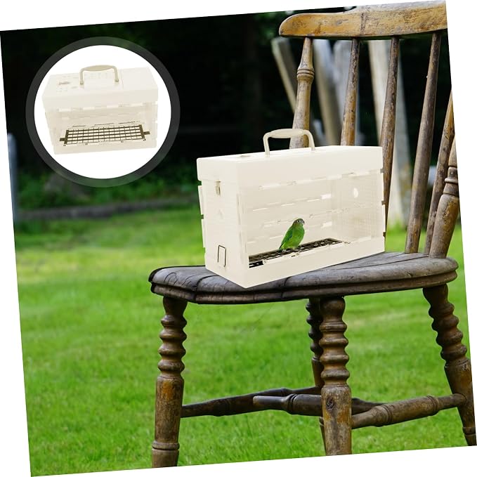 HANABASS Bird Travel Carrier Small Bird Cage - Image 6