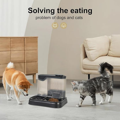 Gravity Pet Feeder and Water Dispenser Set, Automatic Dog Feeder and Dog Water - Image 4