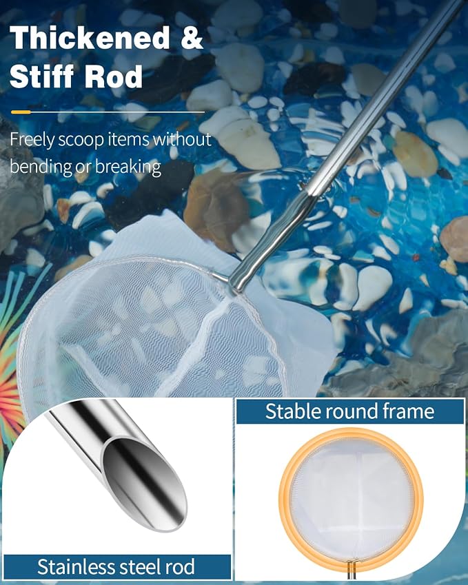 Pawfly 4 Inch Aquarium Shrimp Net - Image 3
