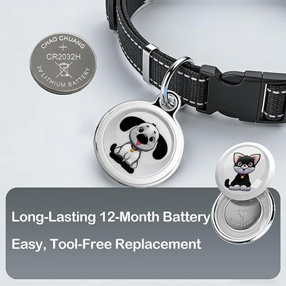 GPS Pet Tracker with Apple Find My Network, Android Compatibility, Real-Time - Image 5