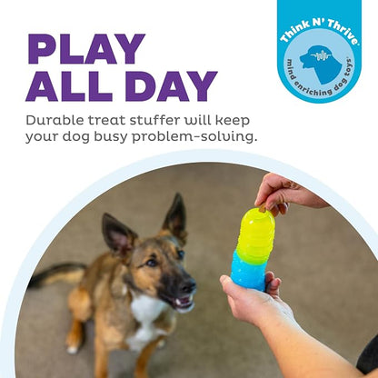 Outward Hound Gummiez Worm Dog Toy & Treat Stuffer, 6″ x 2″ Cherry-Scent - Image 2