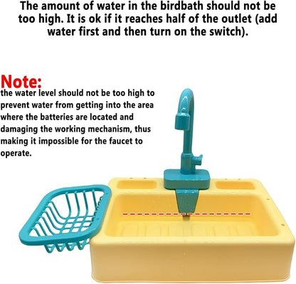 kathson Parrot Bathtub, Automatic Bird Shower Box, Bird Bathing Tub Pool Toy - Image 8