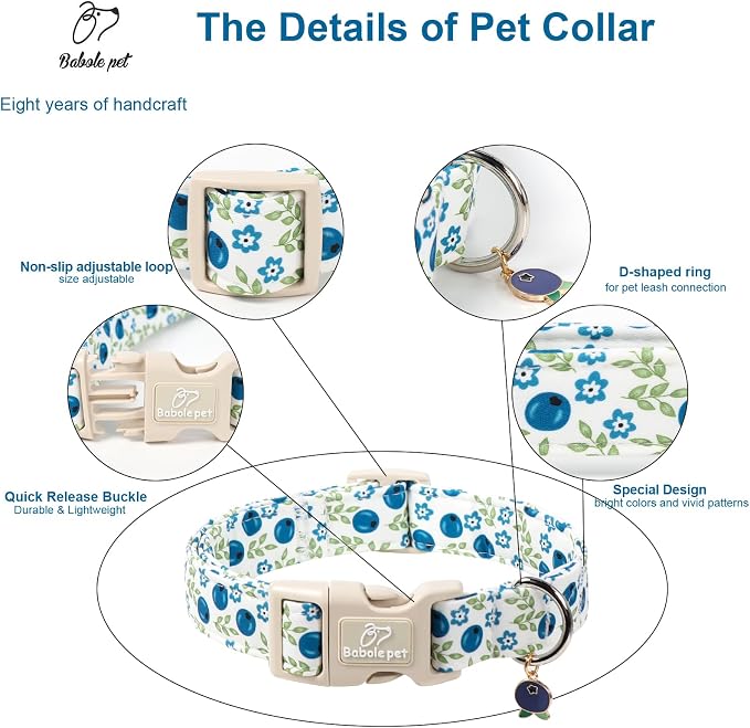 Spring/Summer Dog Collar for Small Dogs - Image 3