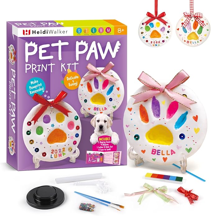 Eggbox Pet Paw Print Impression Kits by PianoPotato