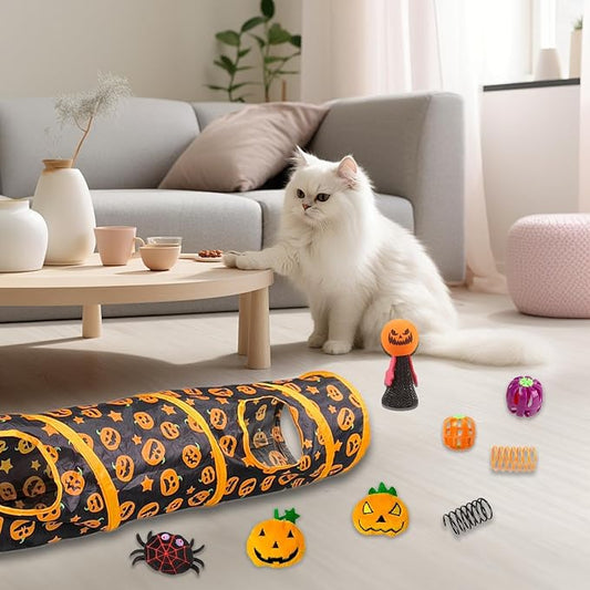 Interactive Cat Play Tunnels - Image 2