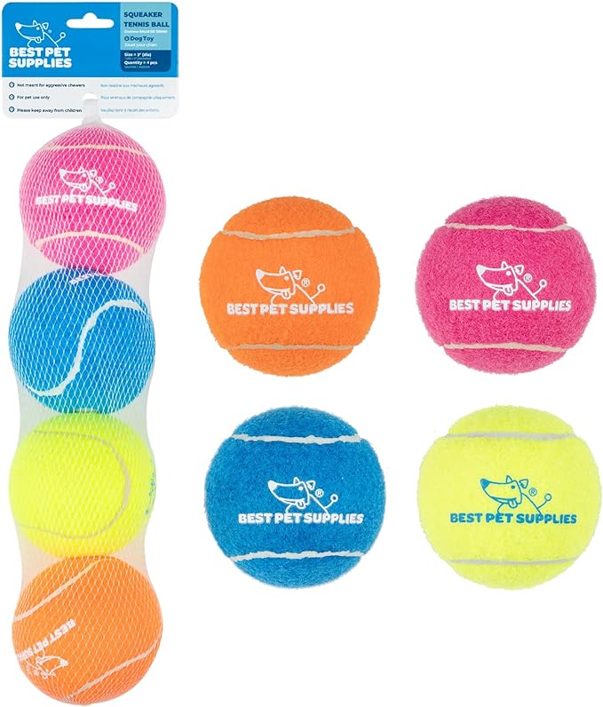 Best Pet Supplies Interactive Squeaky Dog Chew Toy, Ideal Dog Toys by BestPetSuppliesLLC