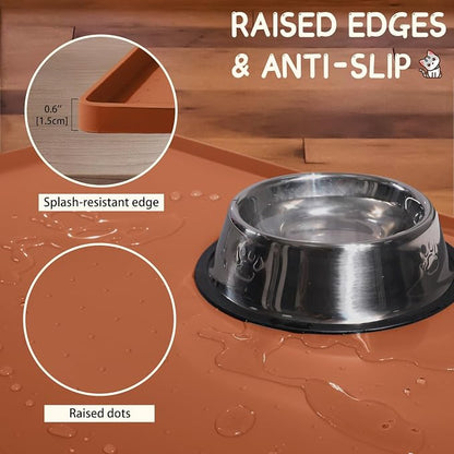 MateeyLife Silicone Cat & Dog Food Mat - Image 3