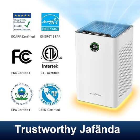 Jafända Air Purifiers for Home Large Room, Smart WiFi and Alexa Control - Image 2