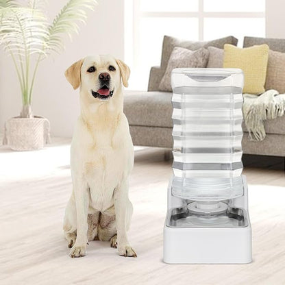 Automatic Pet Water Dispenser: 9L Gravity-Fed Stainless Steel Bowl - Image 7