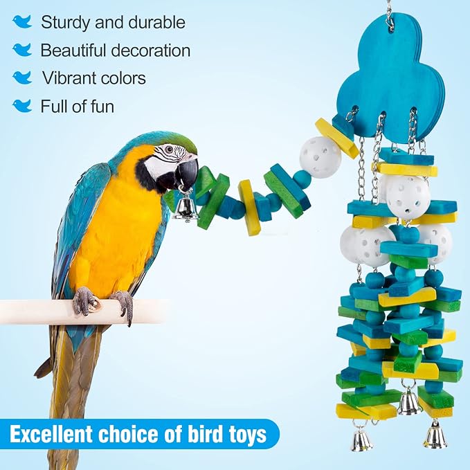 Parrot Toys for Large Birds, Parrots Chew Toy Gift - Image 2