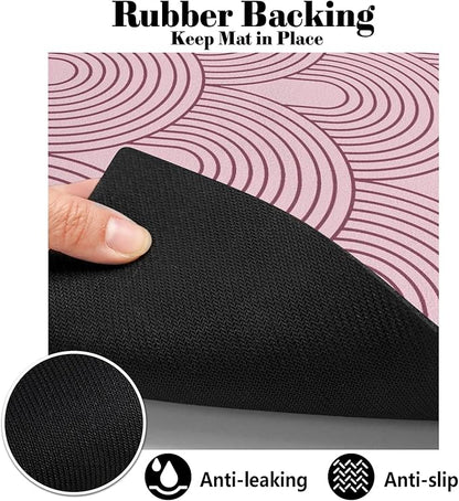 Dog Food Mats for Floors Absorbent, Pet Cat Food Mat - Image 4