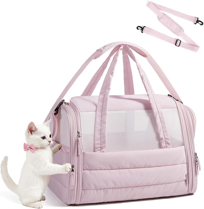 BAGSMART Cat Carrier: Soft-Sided Pet Carrier by BAGSMART
