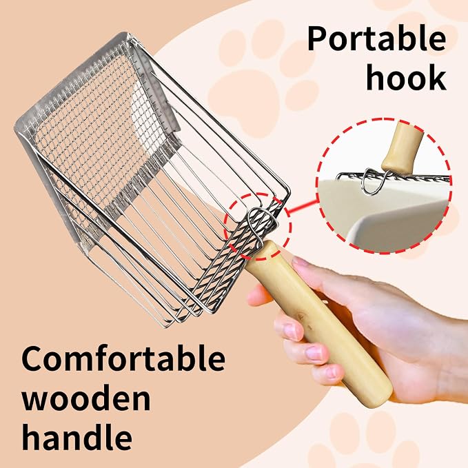 Cat Litter Scoop, Premium Kitty Shovel - Image 5