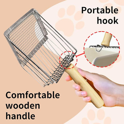 Cat Litter Scoop, Premium Kitty Shovel - Image 5