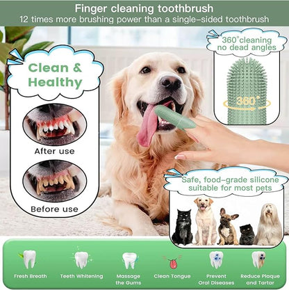 Cat&Dog Grooming Kit-6PCS for Cat Flea Comb, Dog Brush For Shedding, Pet Nail - Image 6